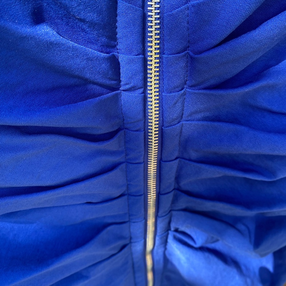 Blue size 12 JOSEPH ROBKOFF DRESS - Picture 5 of 5